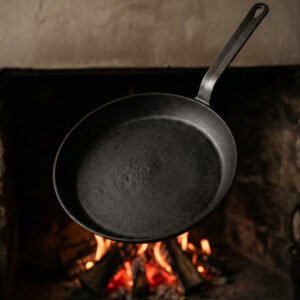Cast Iron Fire Skillet, 14"