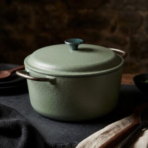 Enamel Dutch Oven, 6 qt — Sage